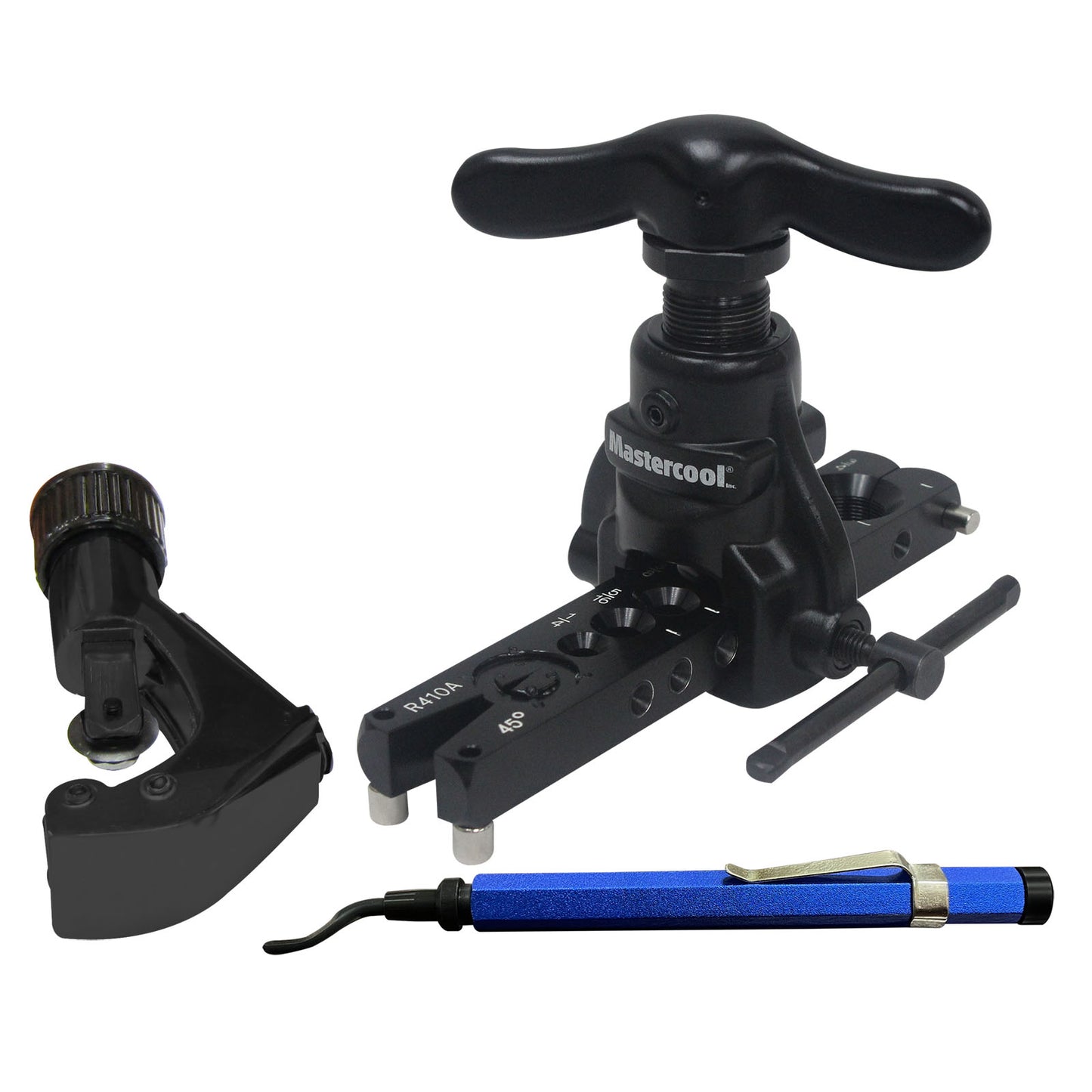 Mastercool 70058-A — Eccentric Flaring Tool Kit (806) with Tube Cutter & Reamer