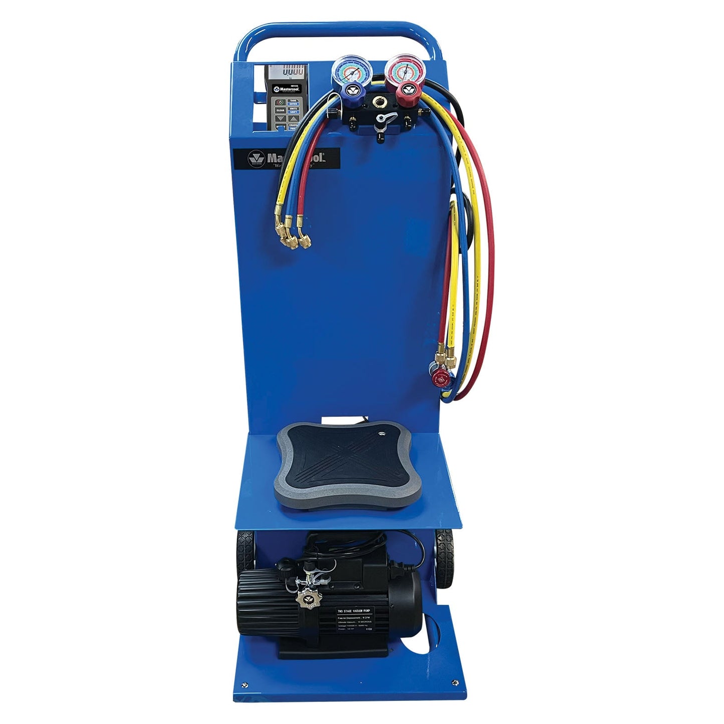 Mastercool 91685-2V-220 — Mobile electron. Charg.Station,2-way,vac.141 l/min