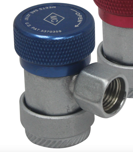 282934-EU LS Service coupler R134a 282934 -14mm F + 82734