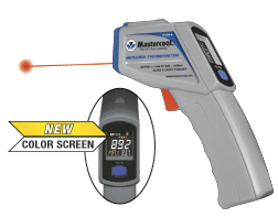 Mastercool 52224-A IR Laser Thermometer 12:1, range -50° to +500°C