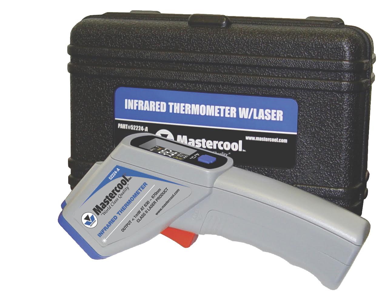 Mastercool 52224-A Hand Held Infra Red Laser Thermometer