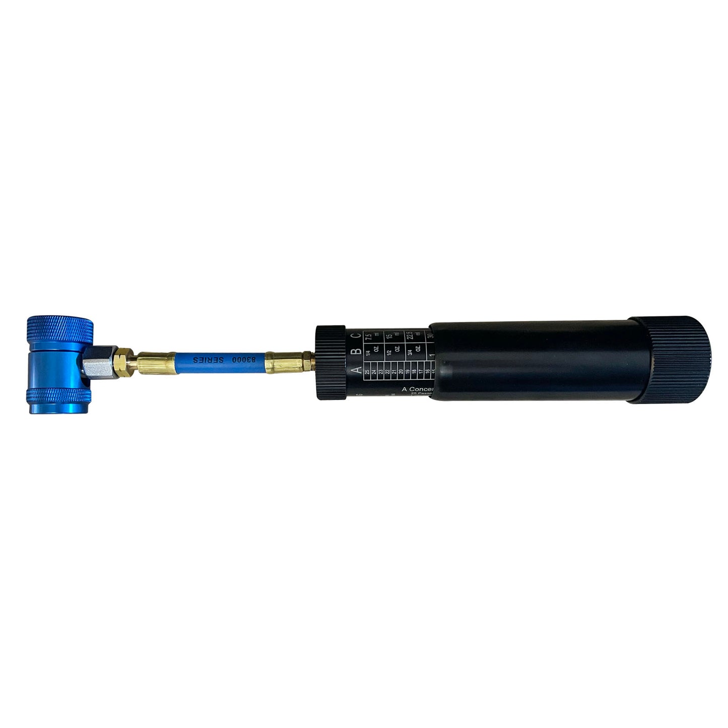 53123-YF — Refill. piston-type Injector 60ml -R1234yf coupler