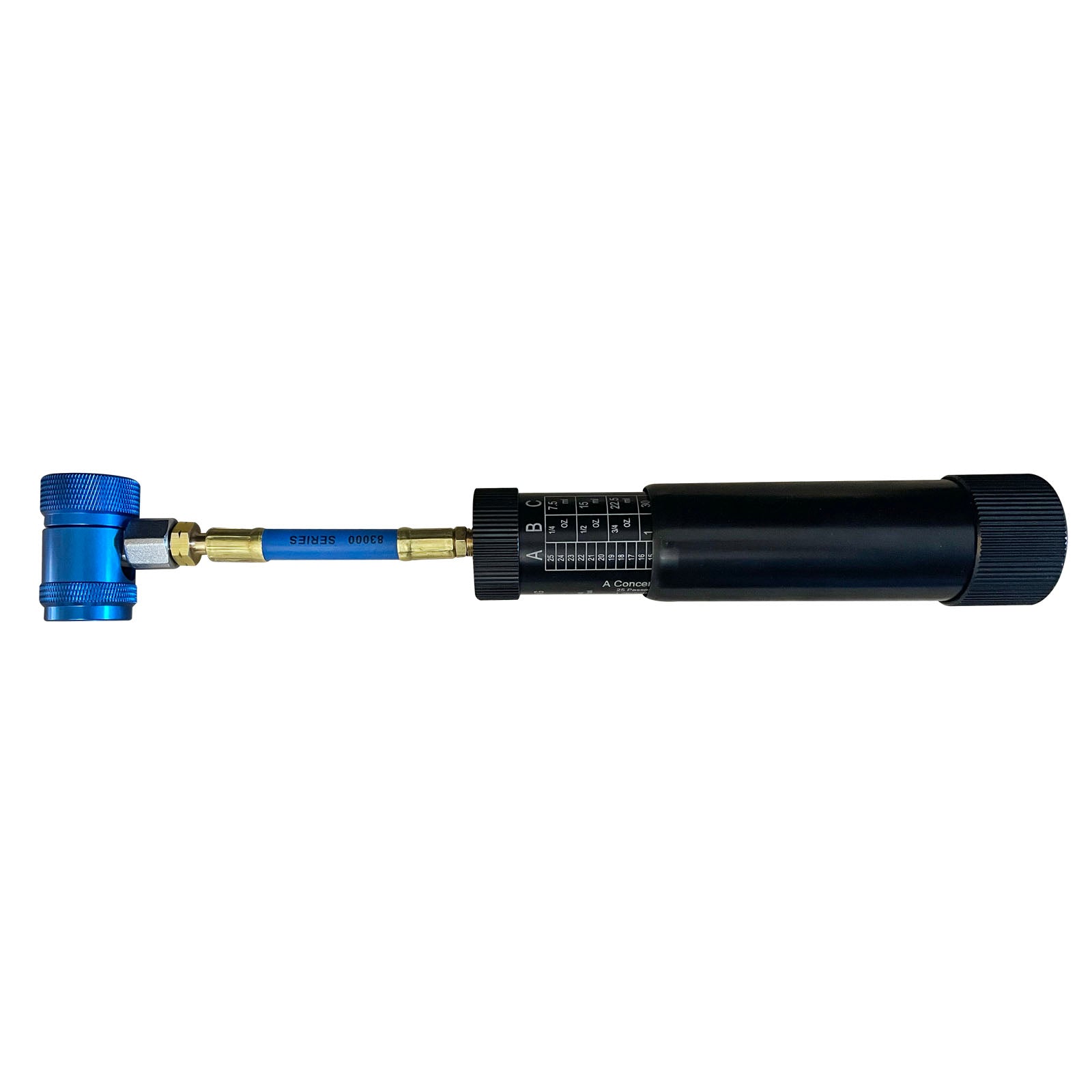 53123-YF Refill. piston-type Injector 60ml -R1234yf coupler