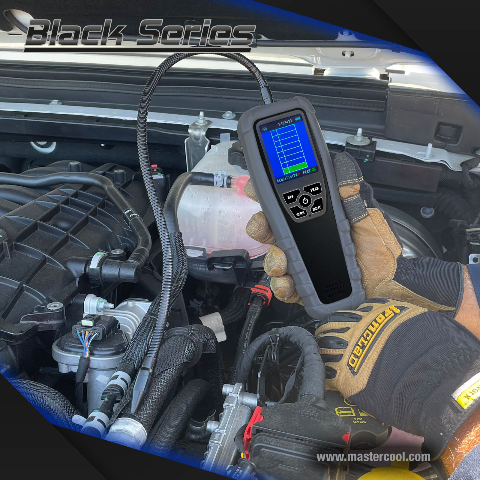 Mastercool 55600-A — Black Series Infrared Refrigerant Leak Detector
