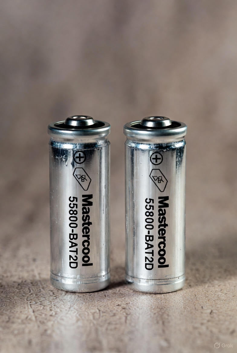 Mastercool 55800-BAT2D — D Battery (2) for leak detectors 55800/55850 - HVAC Tool for Professionals