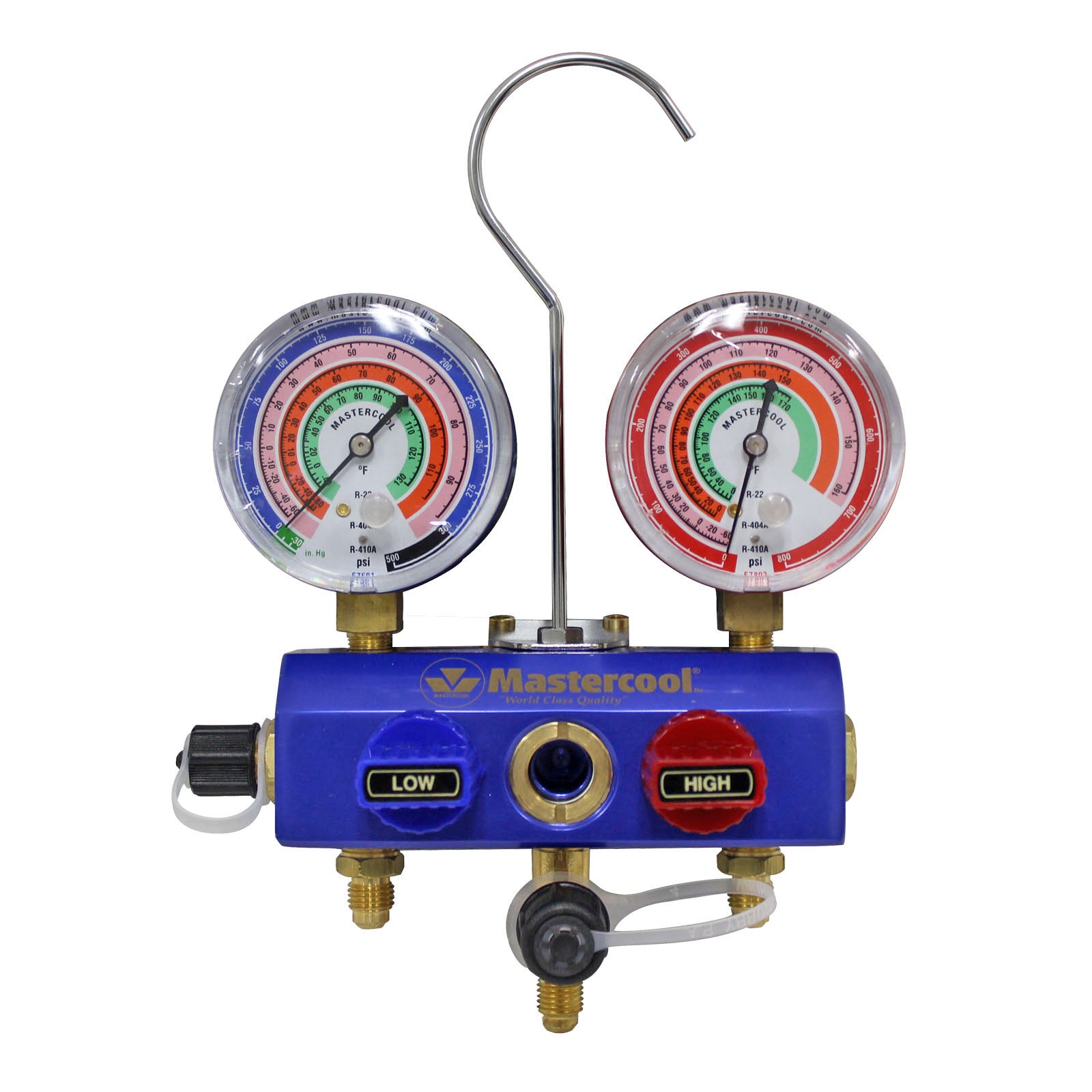 Mastercool 58103-RB 2W B.Valve Manifold 80 - R1270/R290/R600a