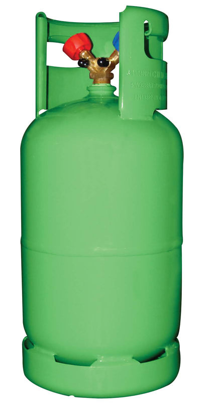 Mastercool 12.5 kg Refrigerant Recovery Cylinder 1/4 Connections