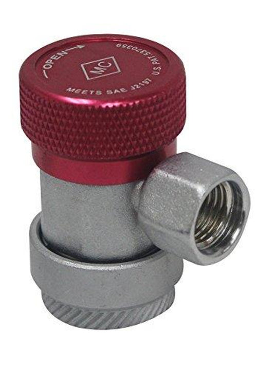 Mastercool 82834 AIr Con Coupler Red HS R134a Man 1/4 Inch Fl-M x 16mm