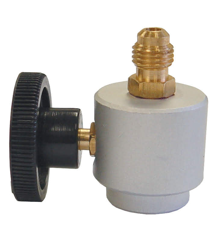 Mastercool 85510-E Can tap valve (Eur) R134a, isobutane, 1/4"Fl