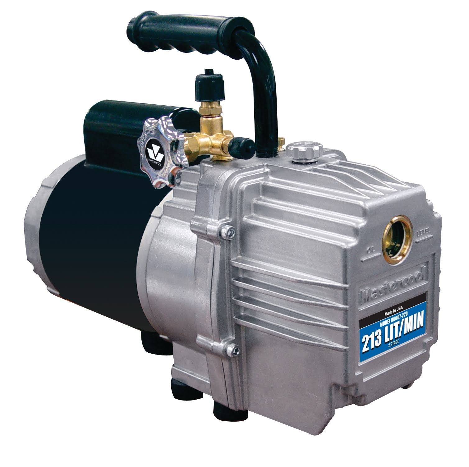 Mastercool 90067-220 Professional 2-Stage Vacuum Pump 178 lit/min 1/2 HP 220V