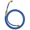 90263-36 Std. hose blue L 90 1/4" with man.shut-off valve