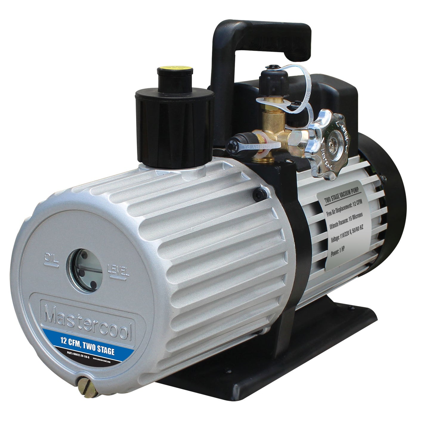 Mastercool Dual Voltage Vacuum Pump 220v 110v 12CFM 2 Stage