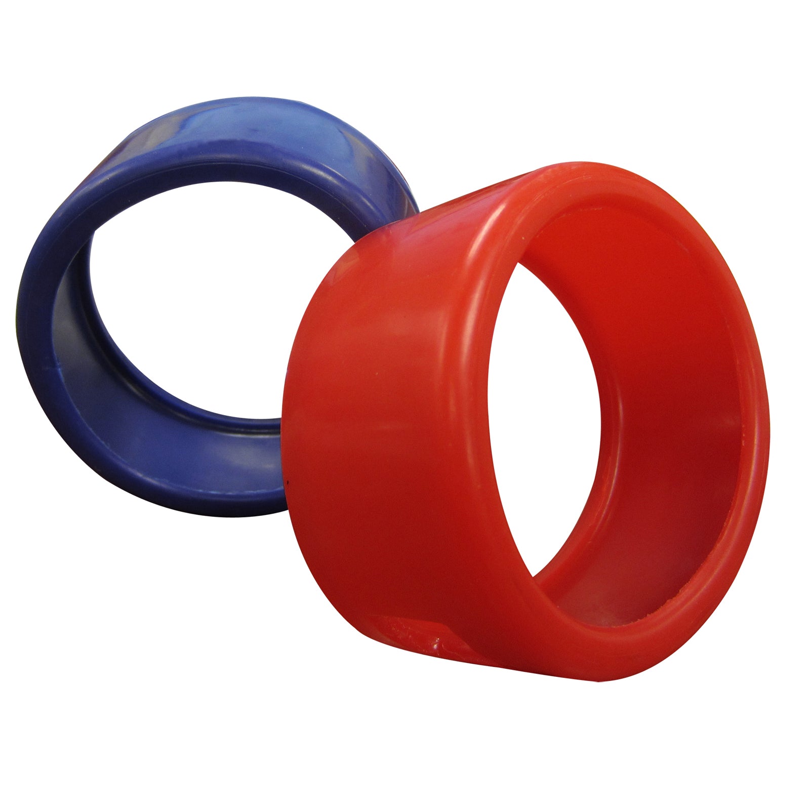 Mastercool 91553-EE — 3 1/8" Gauge Protectors Set Red/Blue 80mm