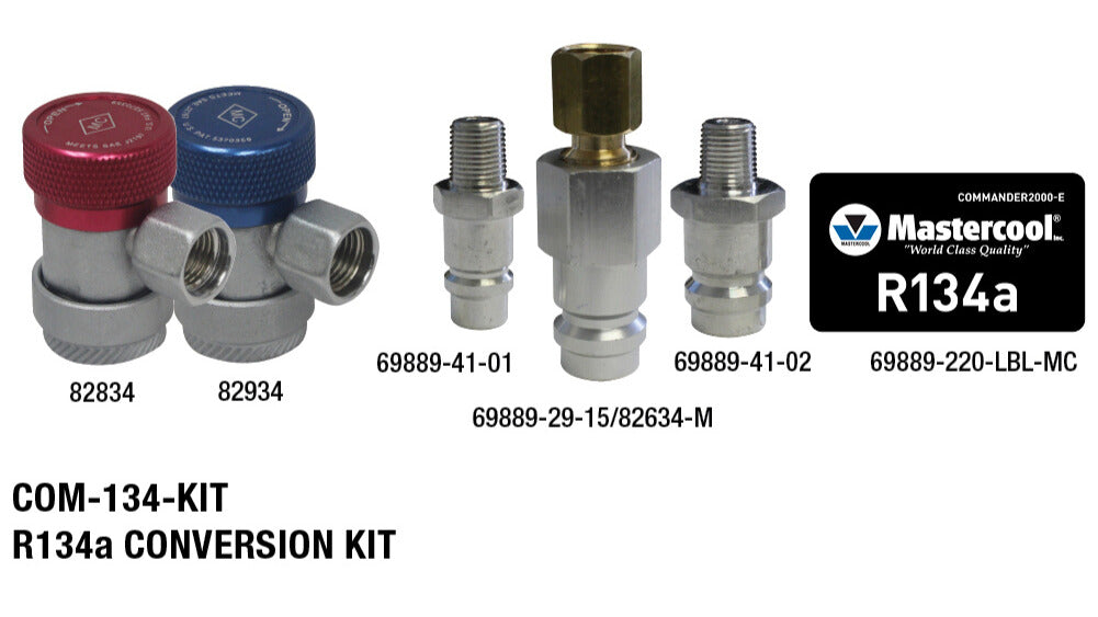 COM-134-KIT R134a conversion kit for CMDR4000-EX-U