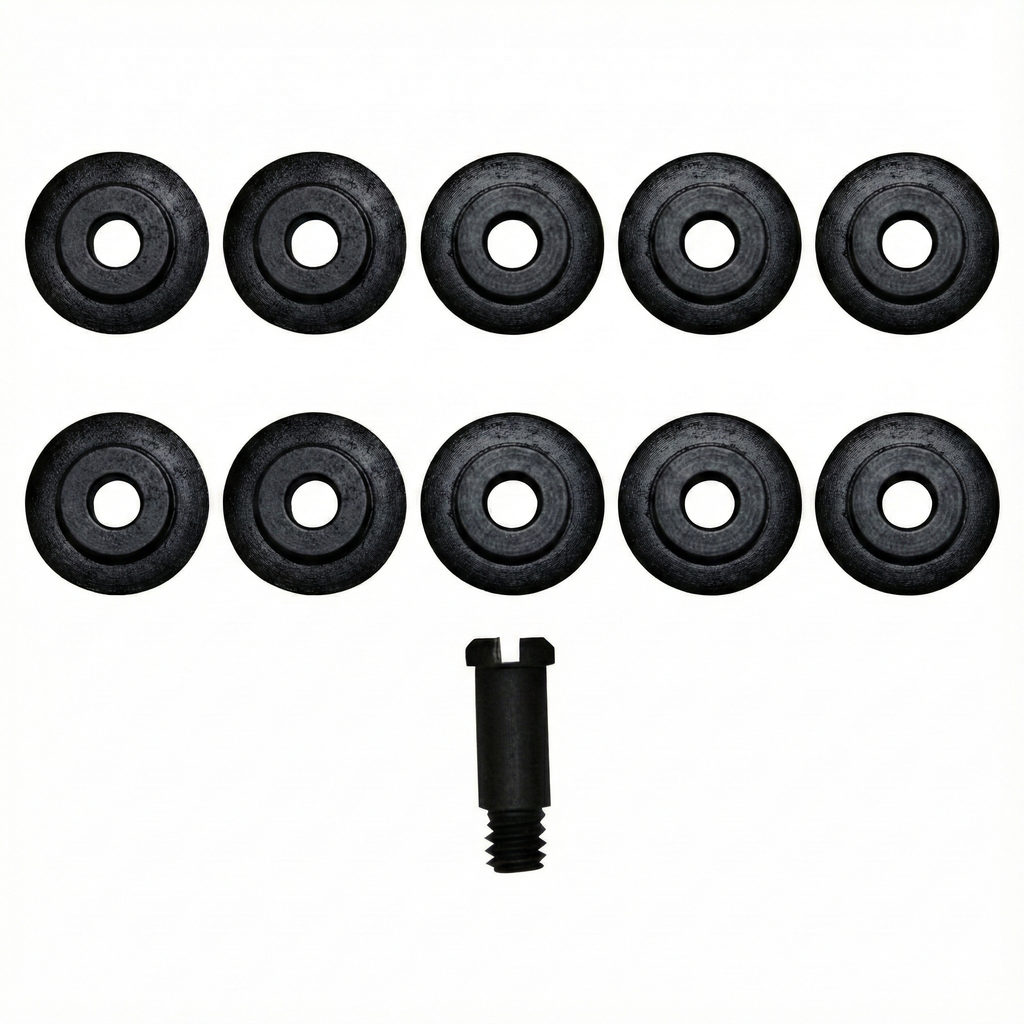 Mastercool 70034 — Replacement Cutting Wheels (Pack of 10 + Screw)