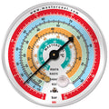 Mastercool MH — Gauge 63mm, HP, Bar/°C, R22-134a-404/7-507 - MastercoolTools.com 